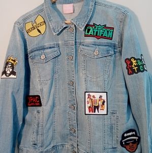 Ladies Hip Hop Denim Jacket (L)